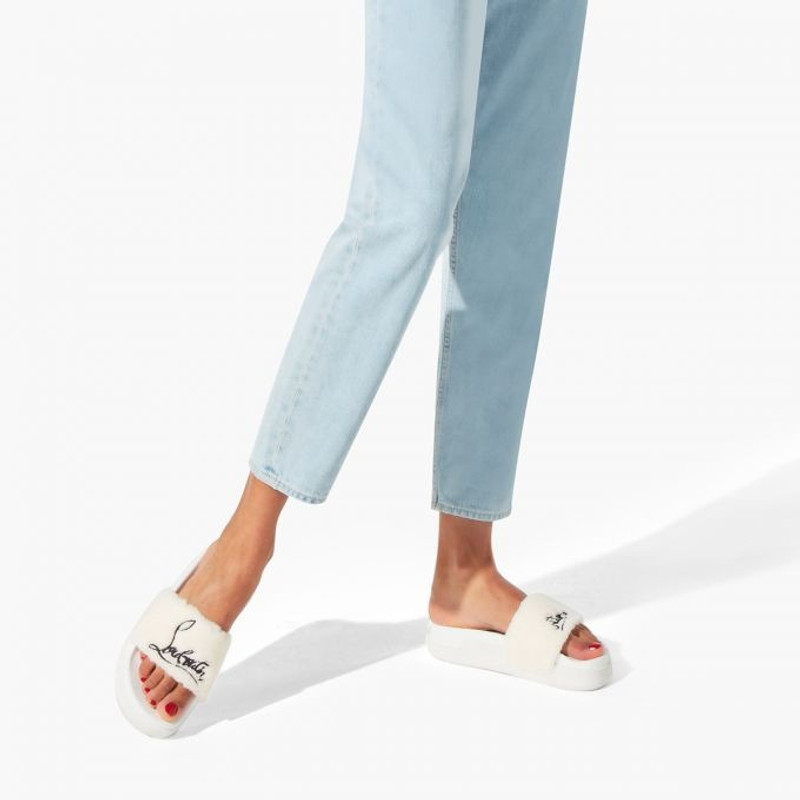 Navy Pool Woman WHITE/BLACK 3