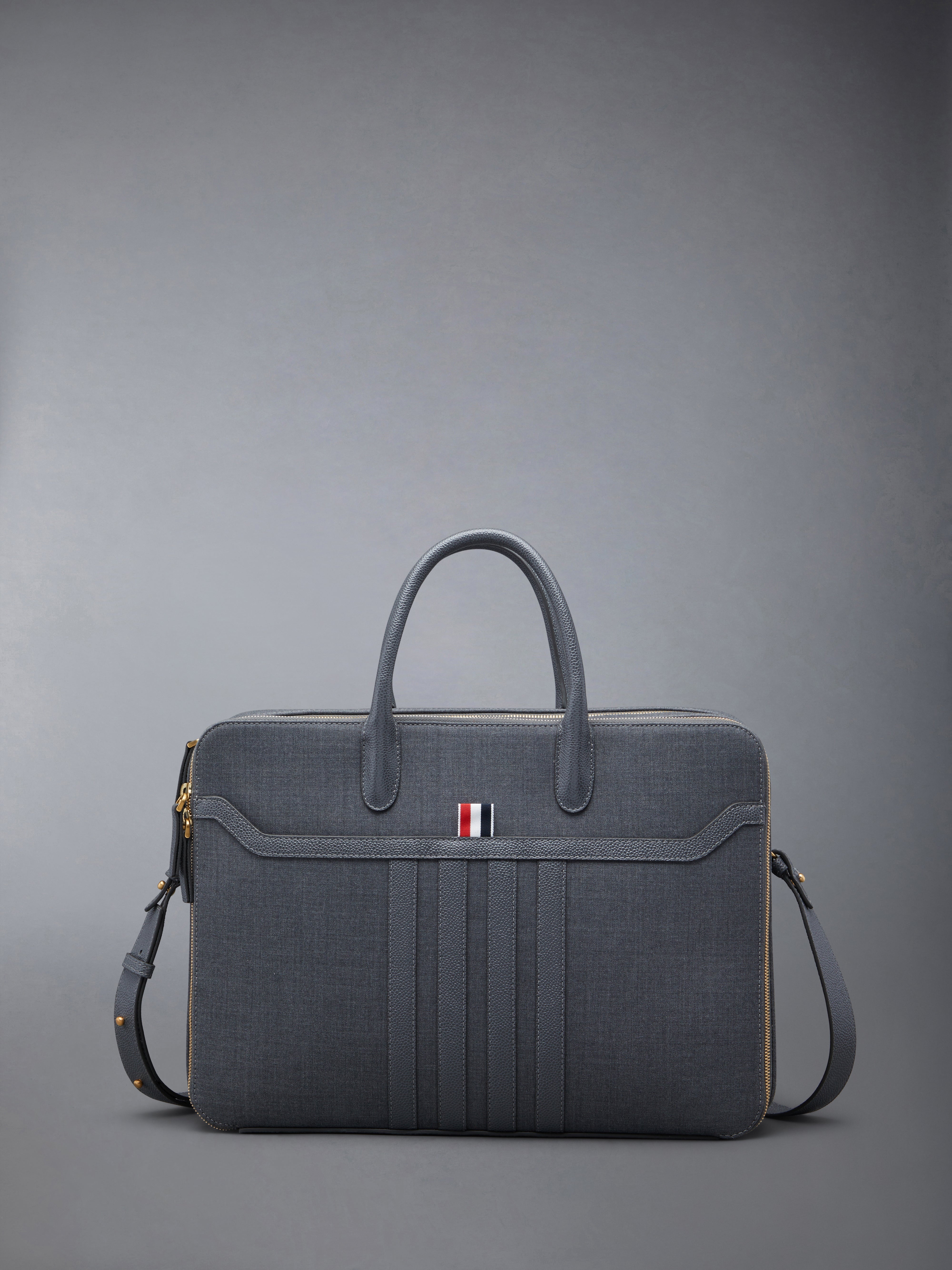 WOOL 4-BAR BUSINESS BAG - 1