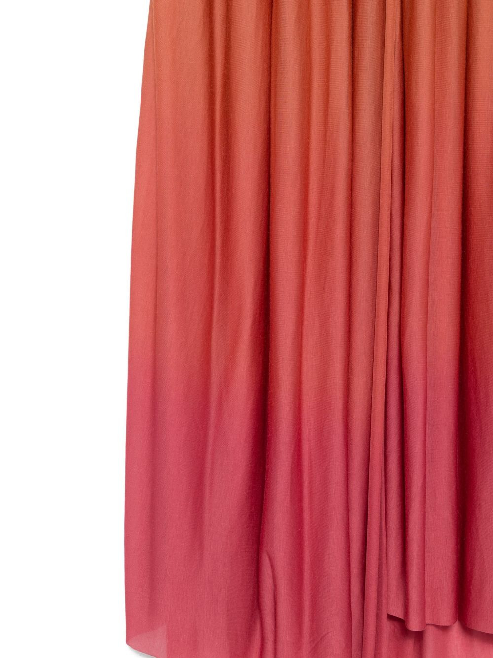 pleated ombre skirt - 3