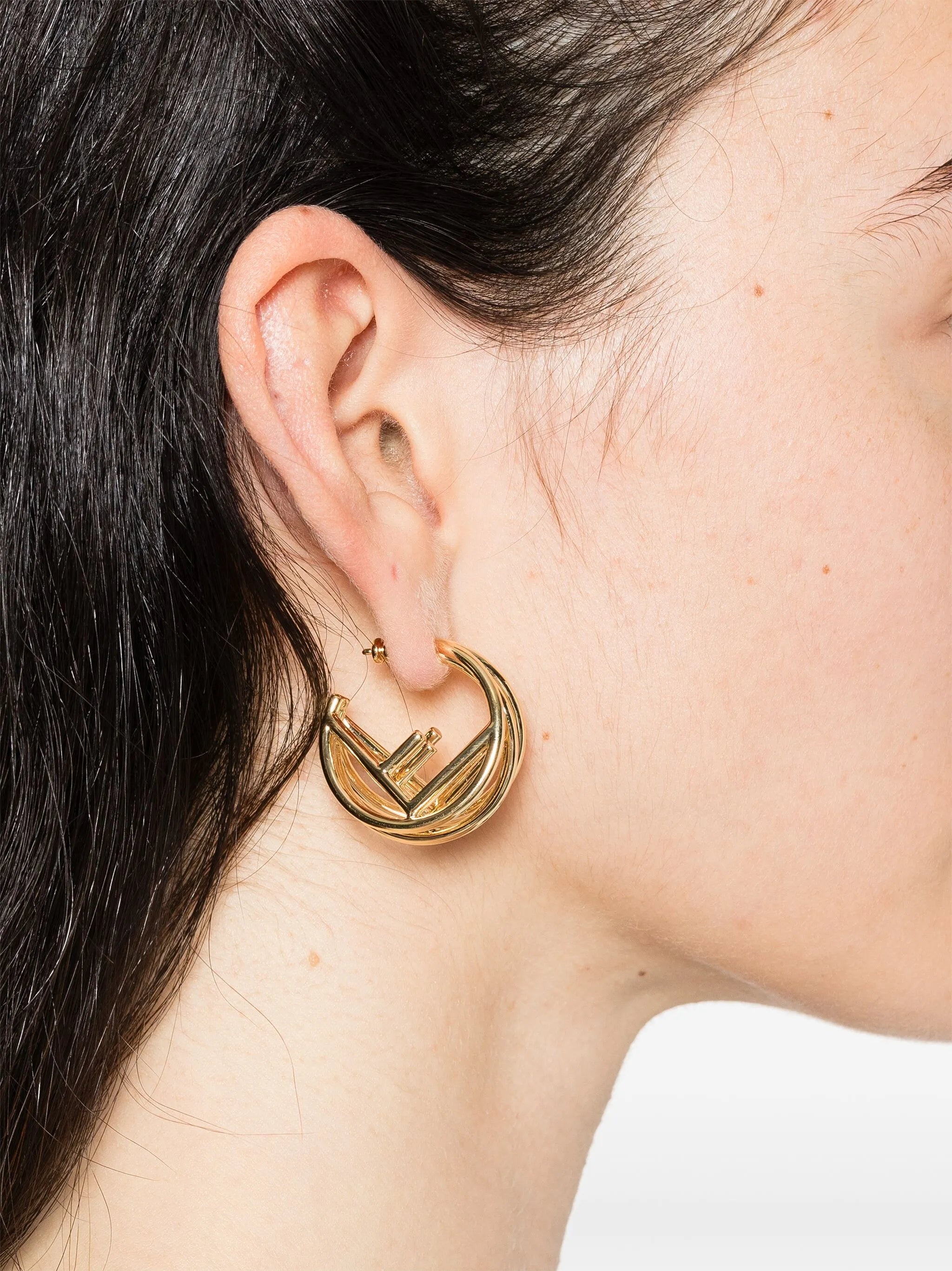 Fendi F Is Fendi Earrings - 3