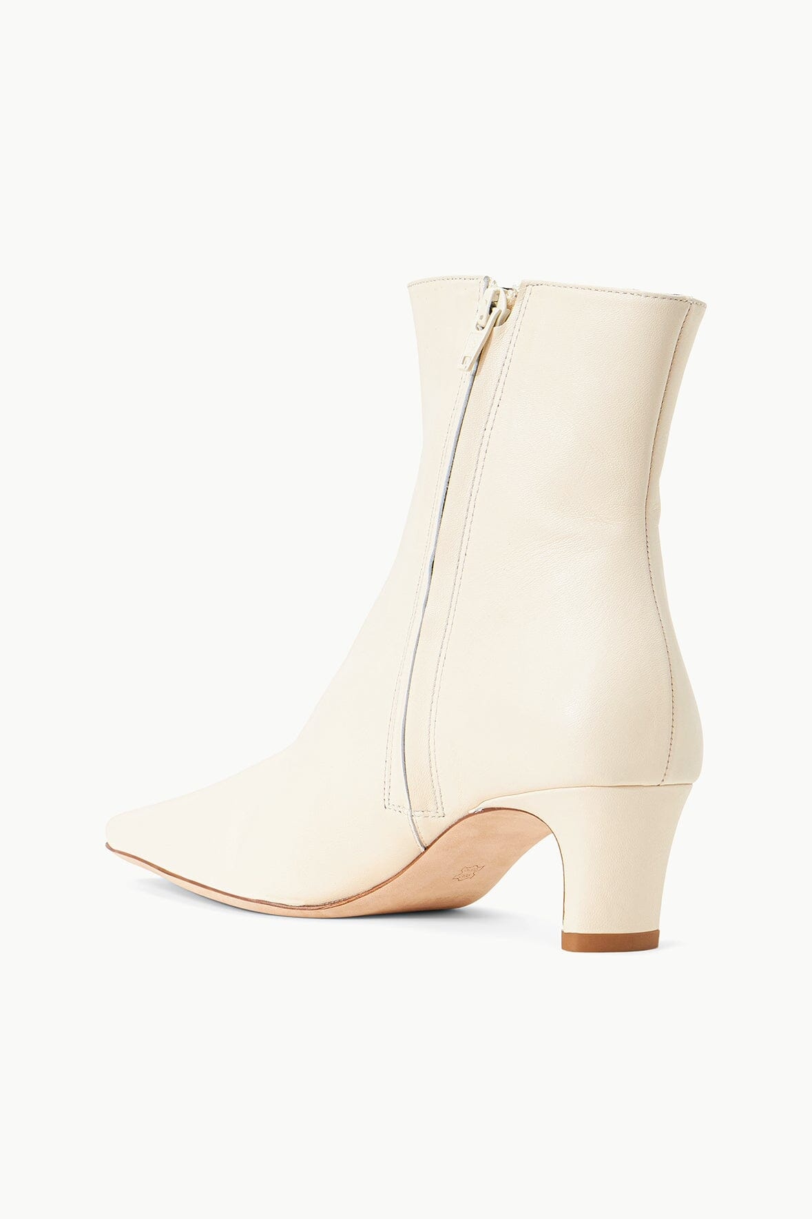 STAUD WALLY ANKLE BOOT CREAM - 3