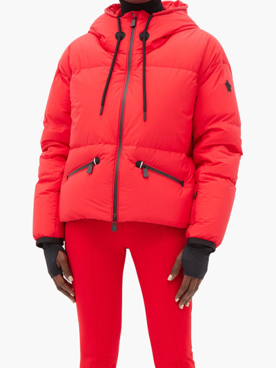 Moncler Grenoble Allesaz drawcord-hood quilted down jacket outlook