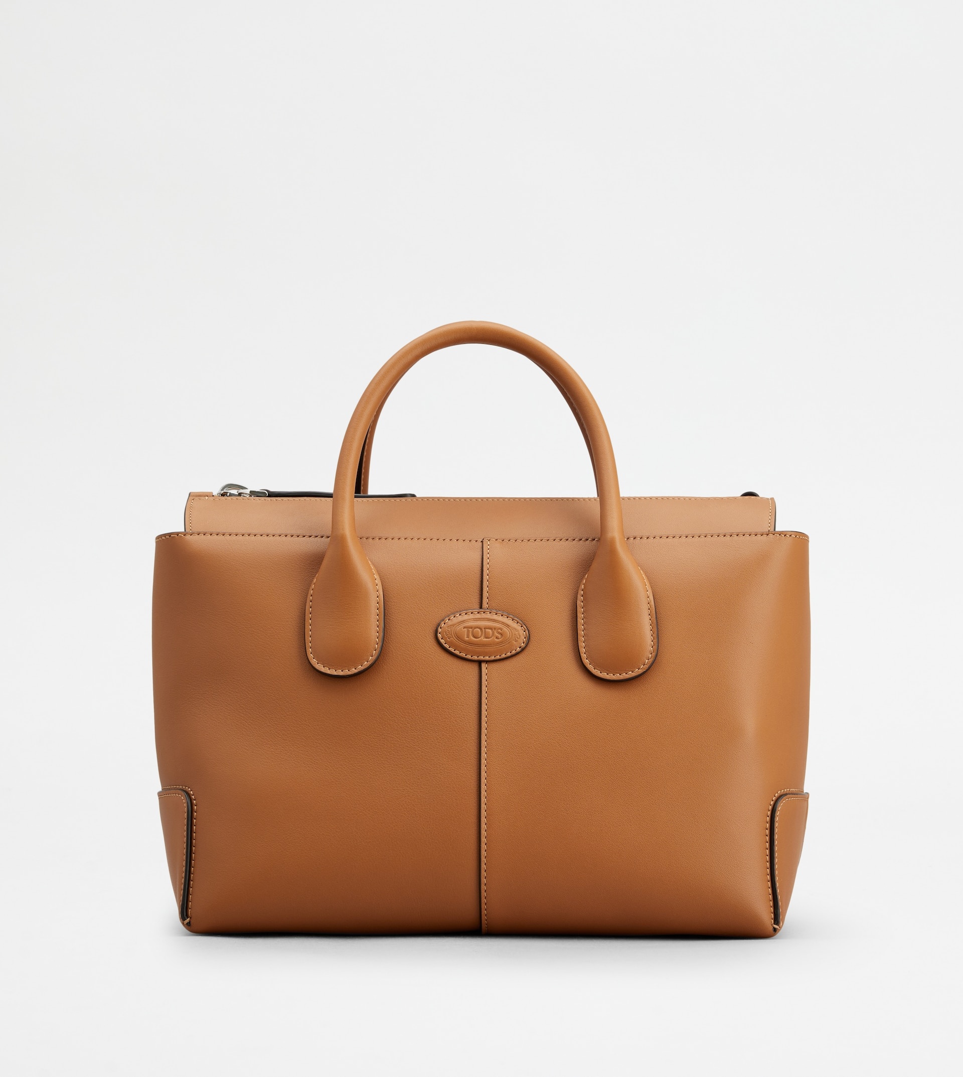 TOD'S DI BAG IN LEATHER SMALL - SPECIAL VERSION - BROWN - 1