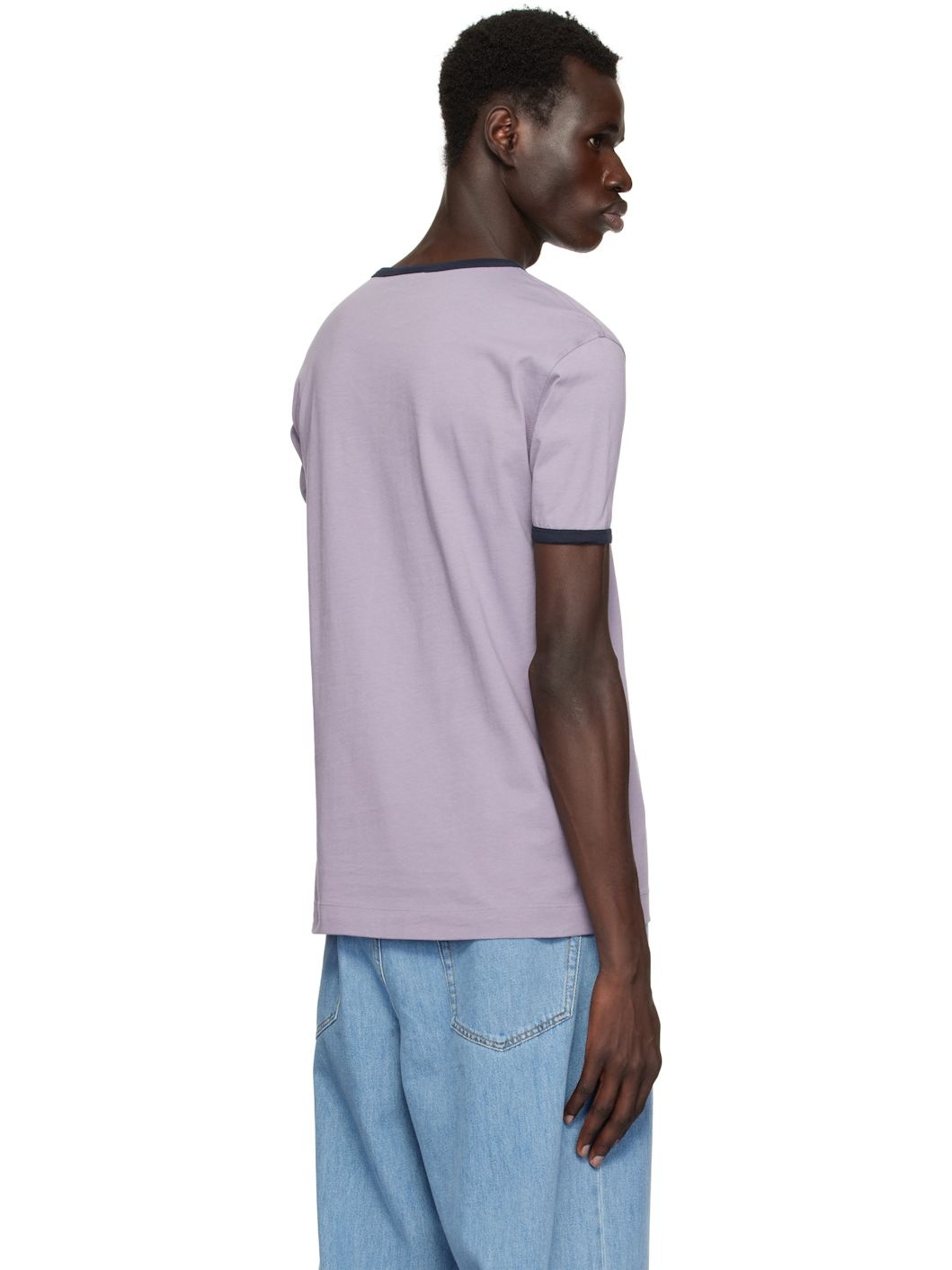 Purple Archive Print T-shirt - 3