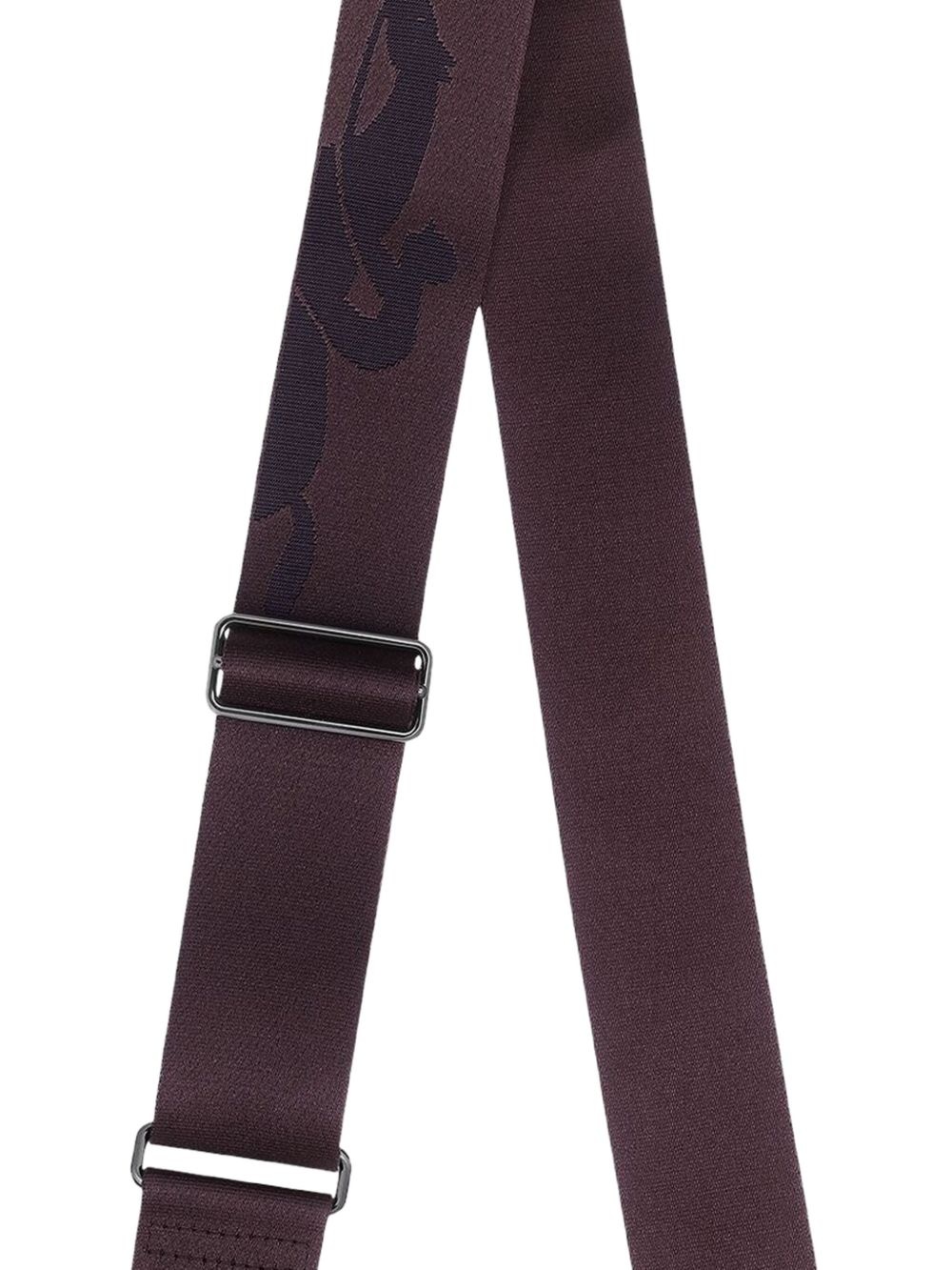 logo-printed adjustable shoulder strap - 2