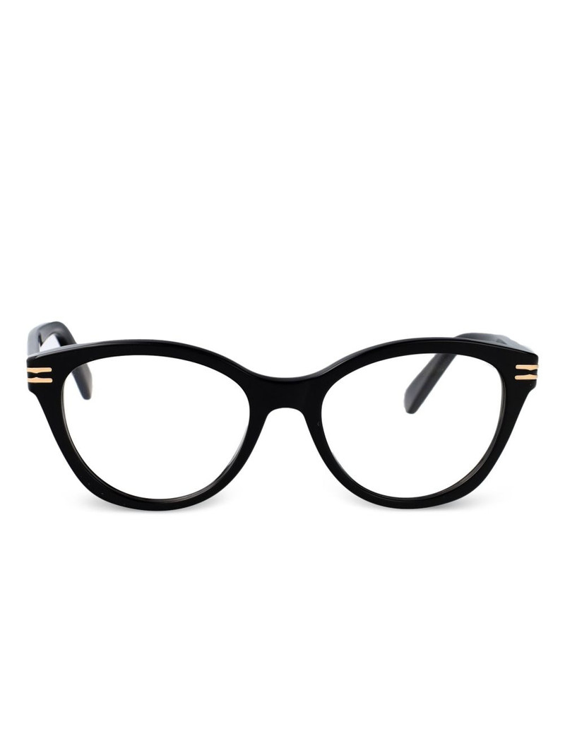 cat-eye frame glasses 1