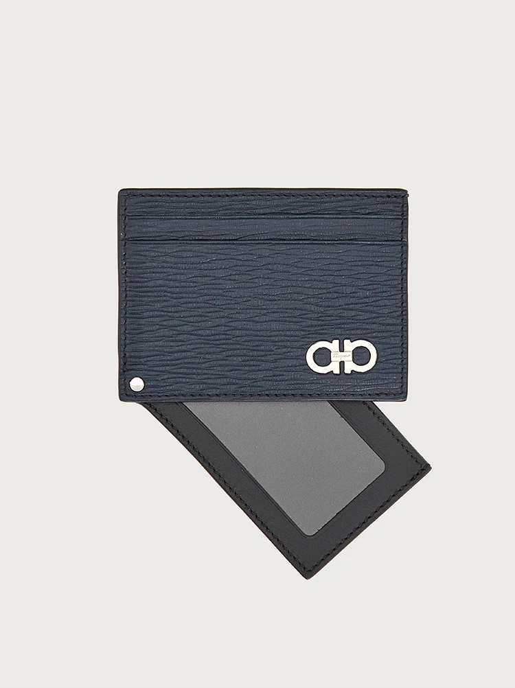 GANCINI CARD HOLDER WITH PULL-OUT ID WINDOW - 4