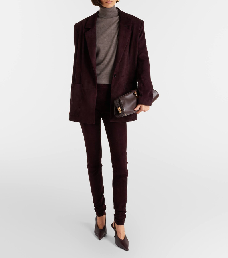 STOULS Berliner suede blazer outlook