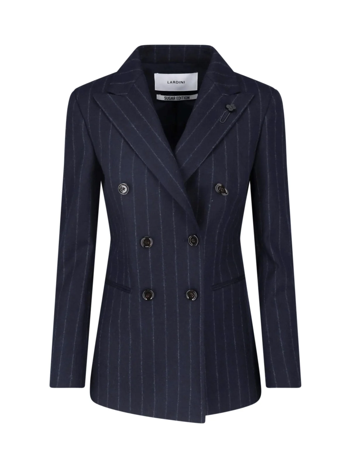 DOUBLE-BREASTED WOOL BLAZER - 1