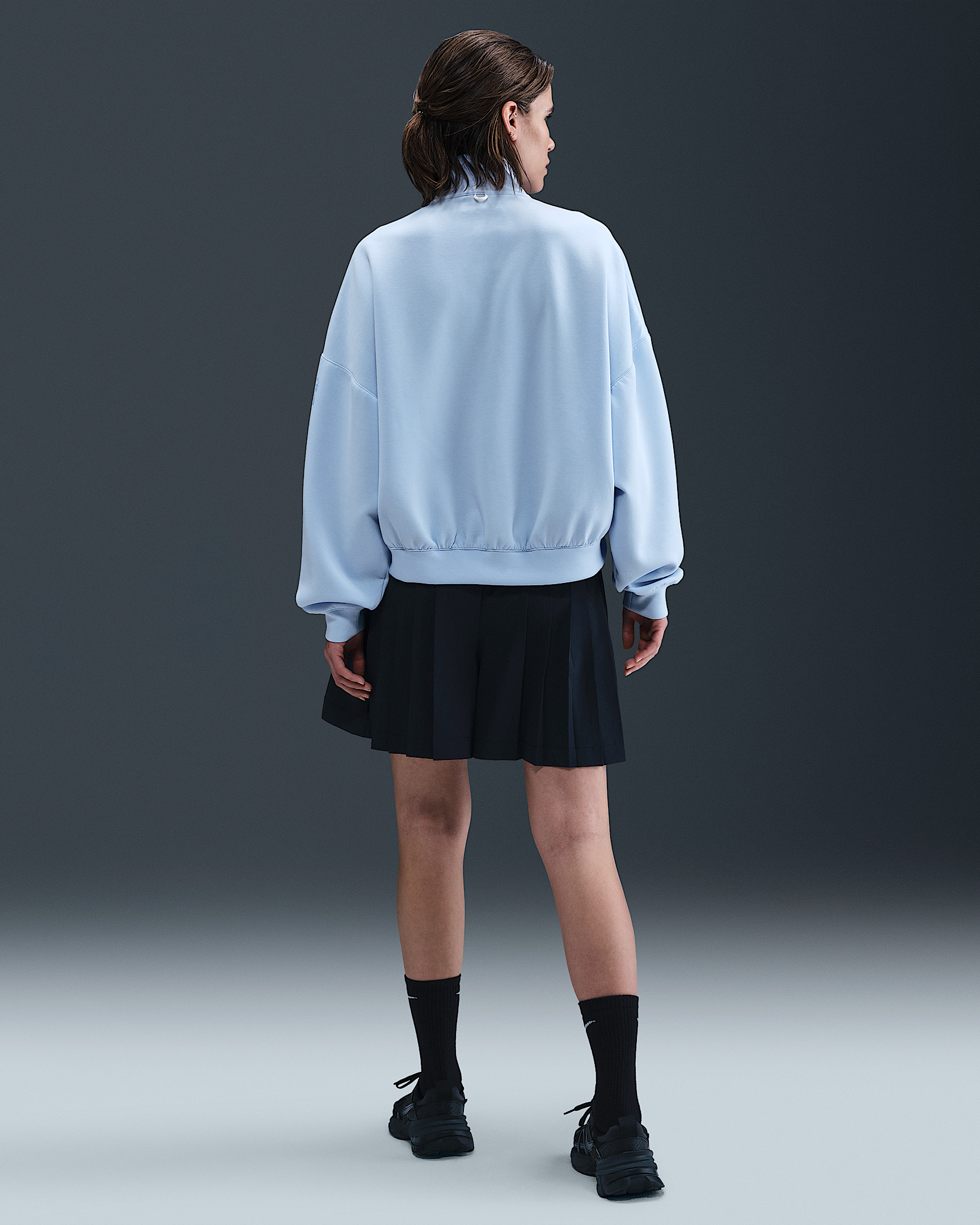 Nike 24.7 ImpossiblySoft Women's Dri-FIT Oversized 1/2-Zip Top - 5
