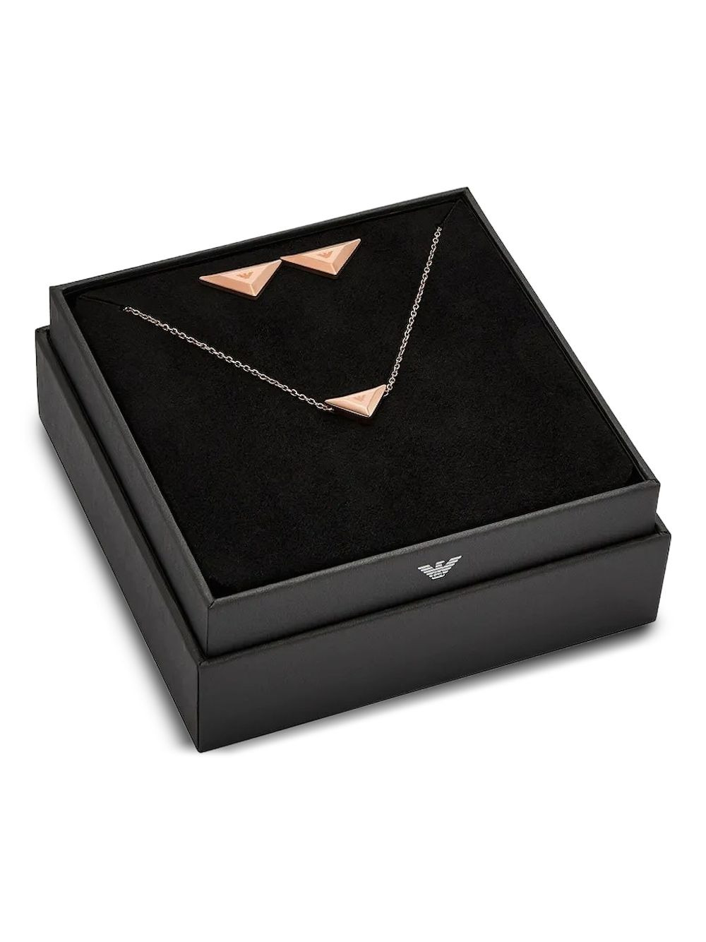 logo-pendant jewellery set - 3