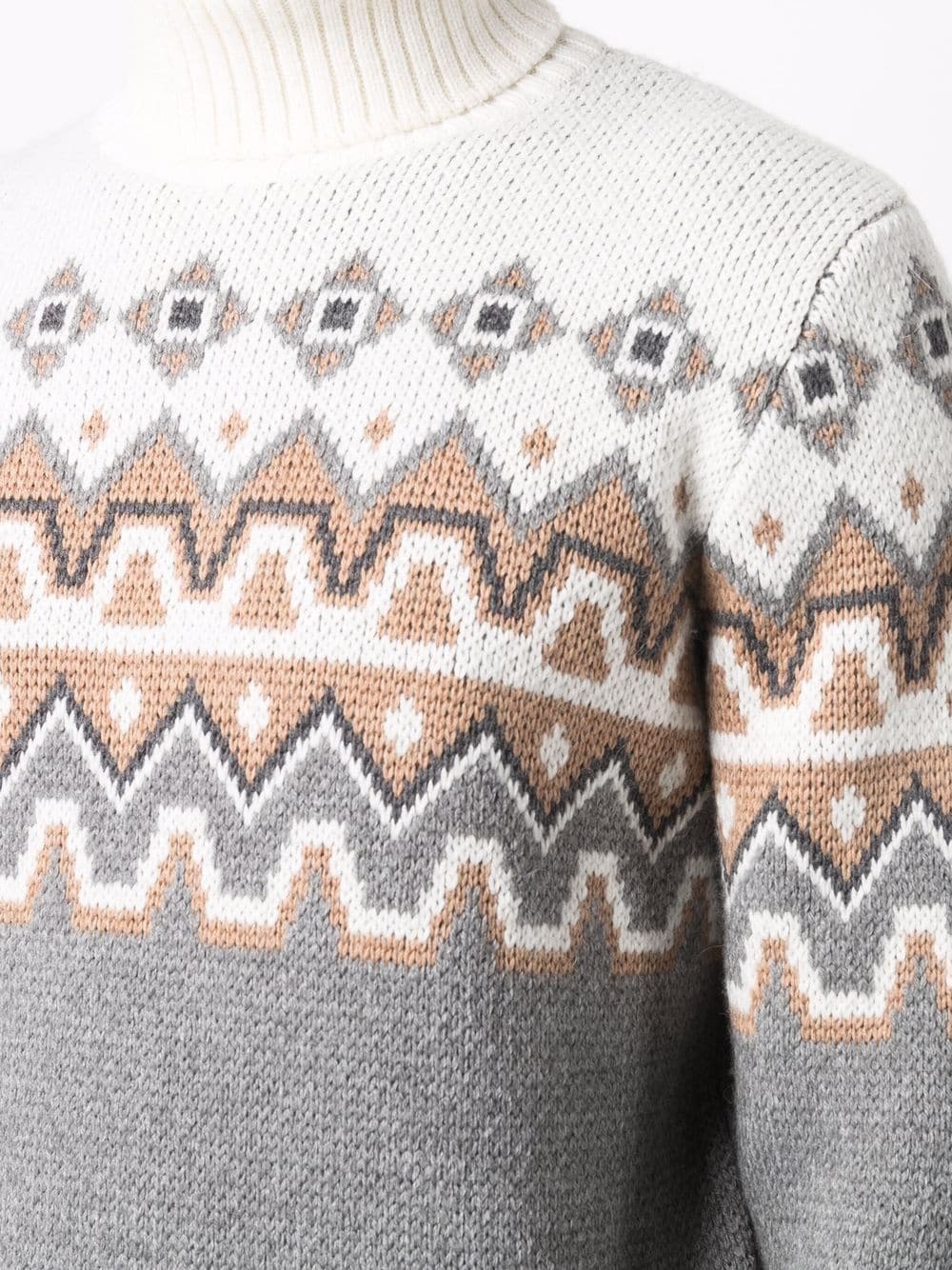 intarsia-knit jumper - 5