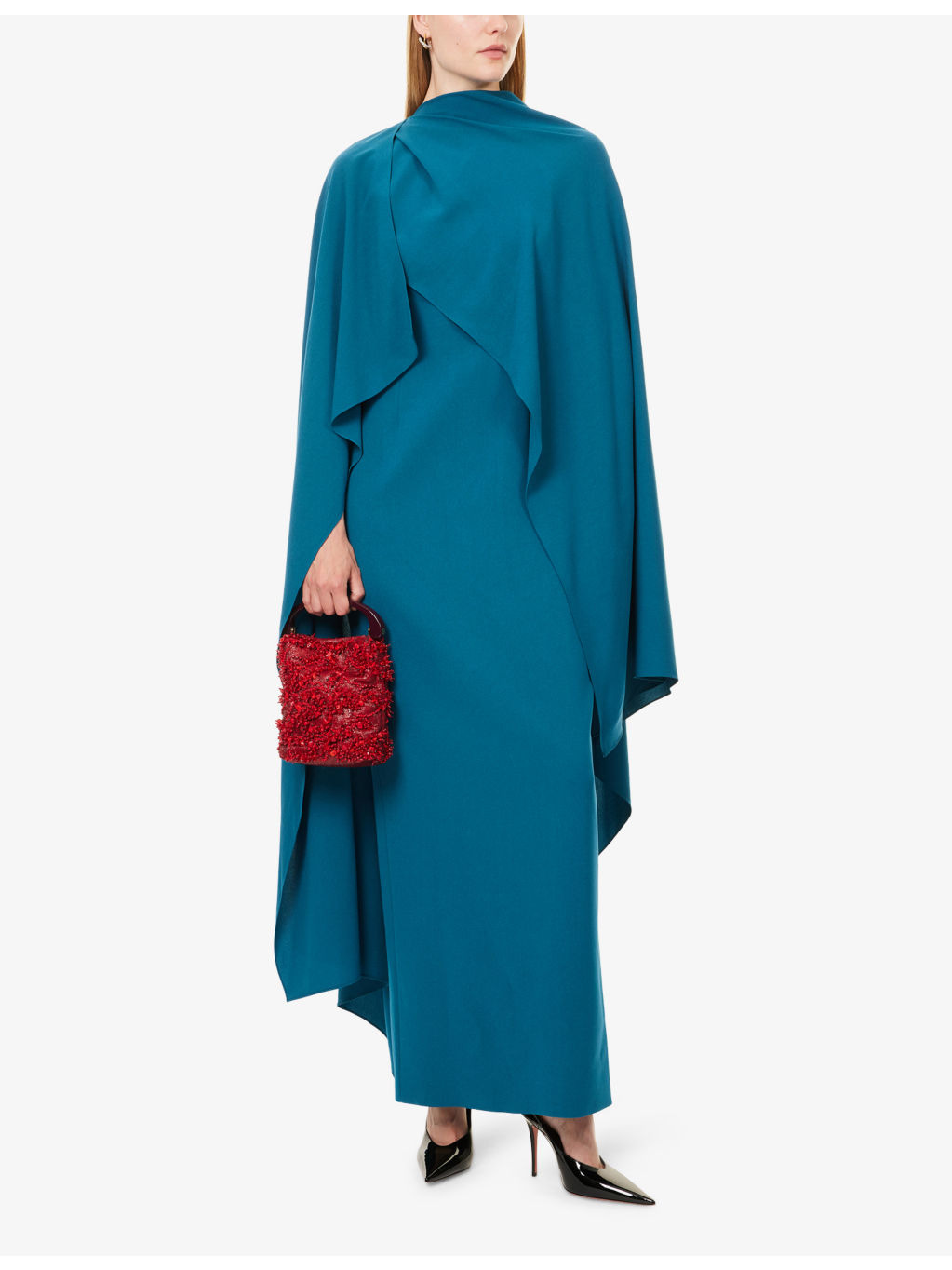 Deena Cape Woven Maxi Dress - 2
