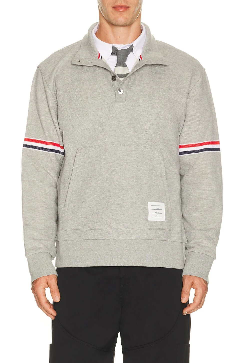 Funnel Neck Pullover - 1