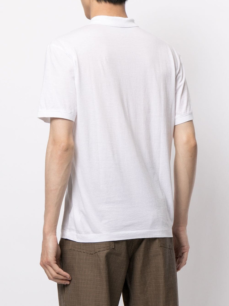 Luxe Lotus jersey polo shirt 4