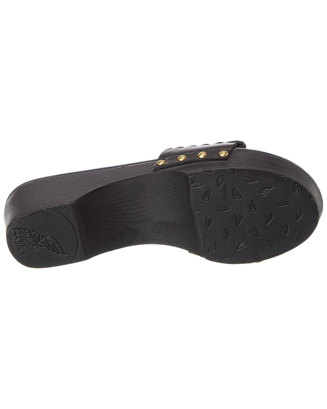 Ancient Greek Sandals Open Woven Leather Clog - 4