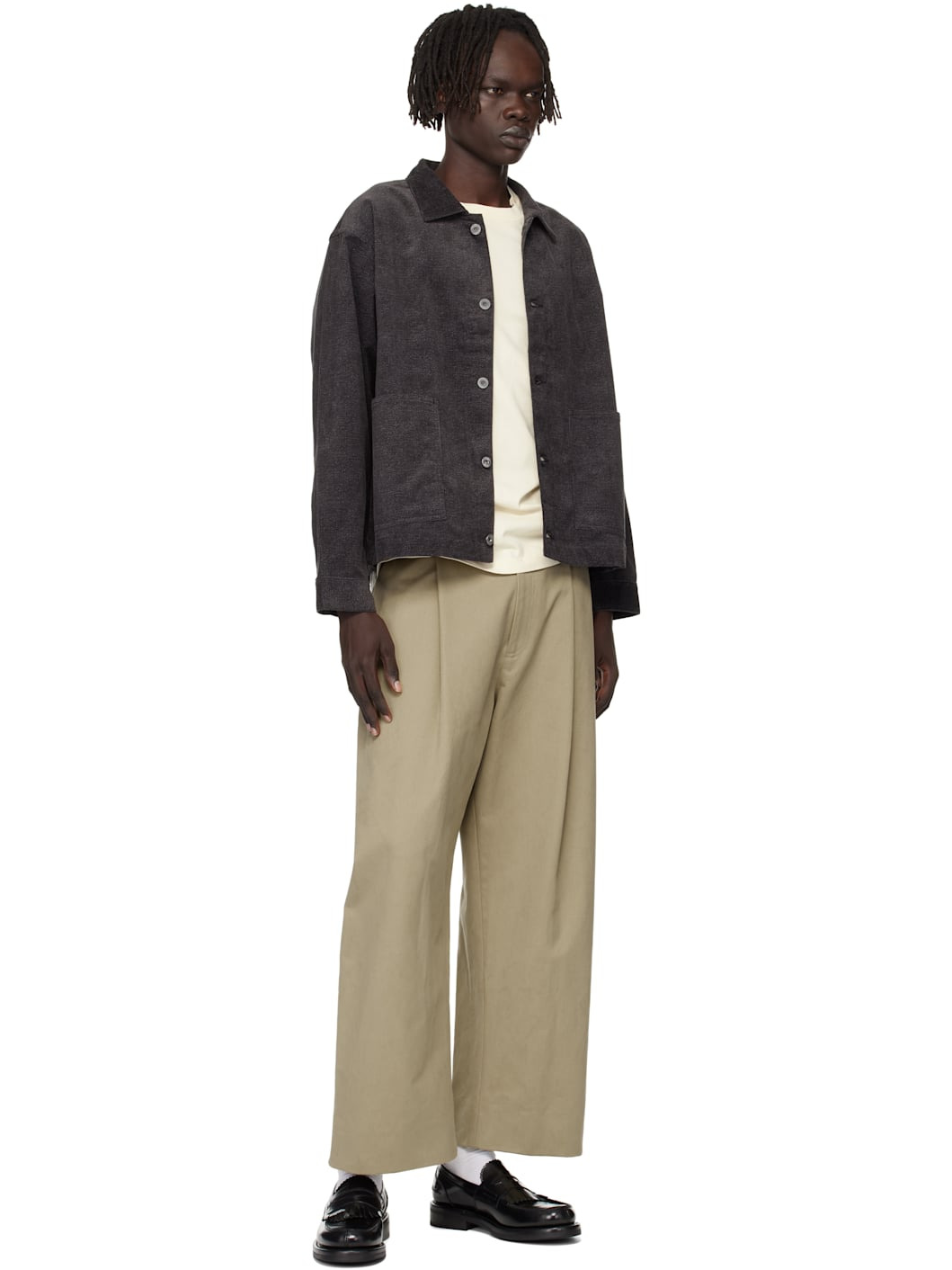 Gray Lot. 303 Coverall Jacket - 4