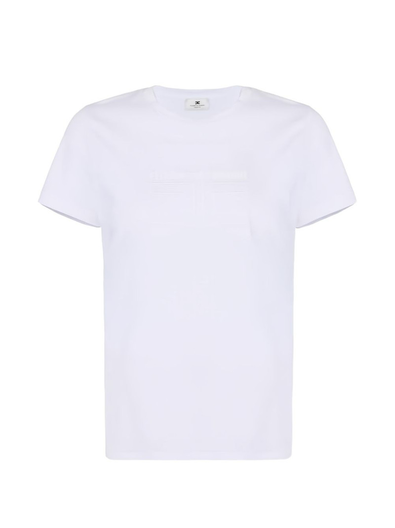 embroidered-logo T-shirt 1