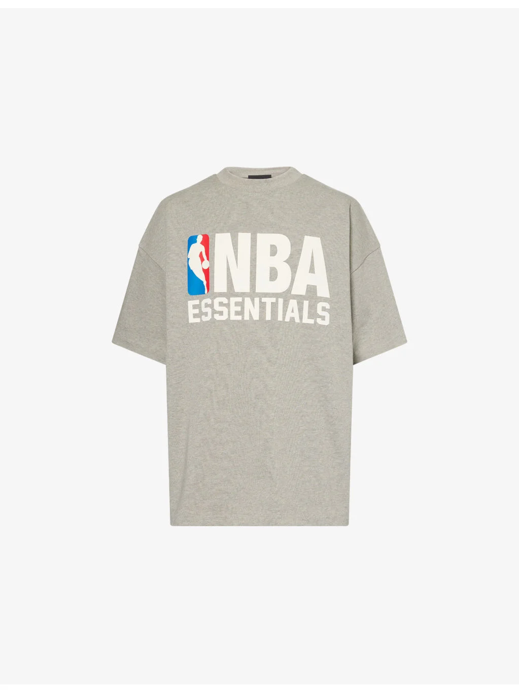 FOG x ESSENTIALS x NBA 90's Fit Crewneck Cotton-Jersey T-Shirt - 1