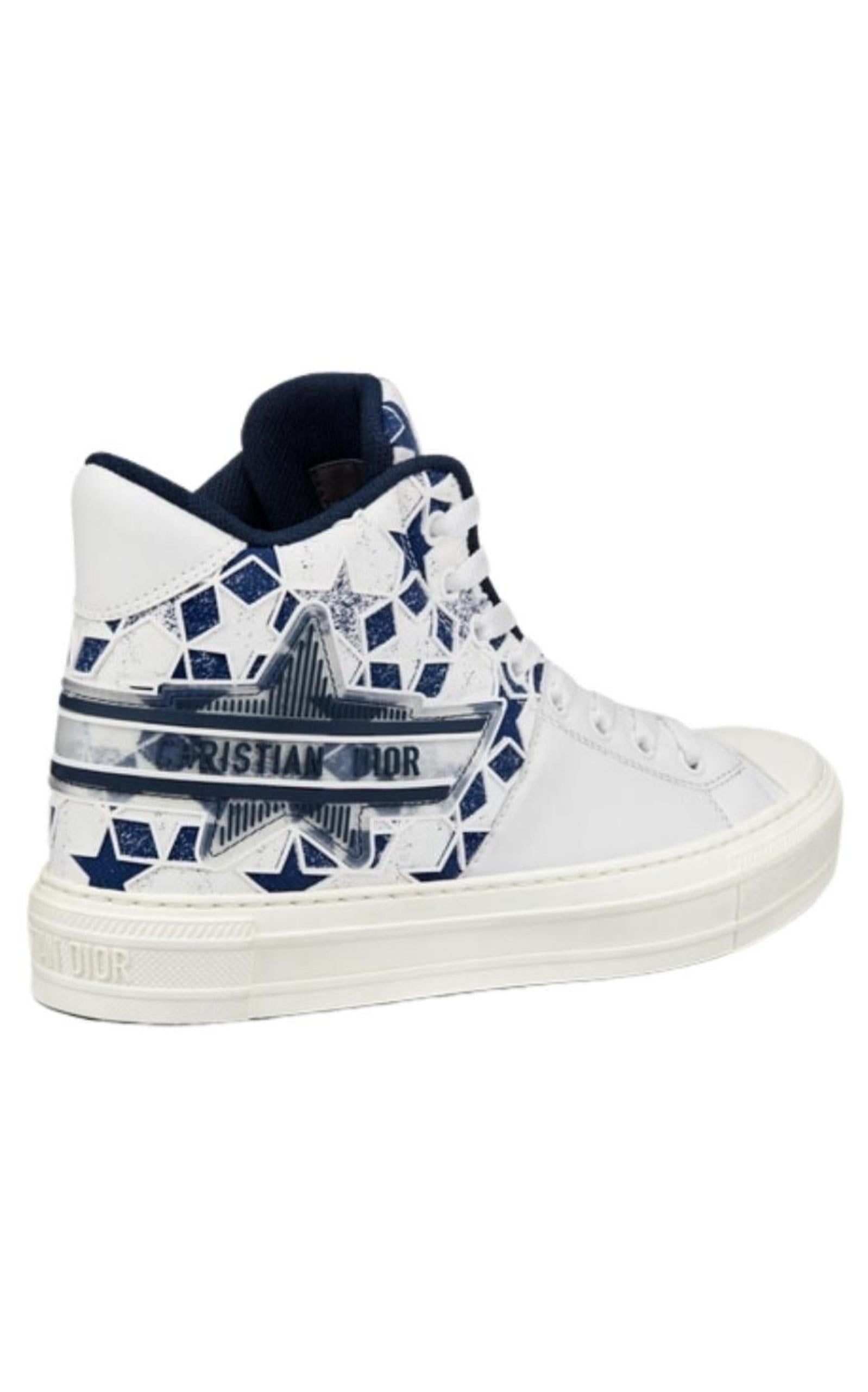 Walk N Dior Star High Top Sneakers - 2