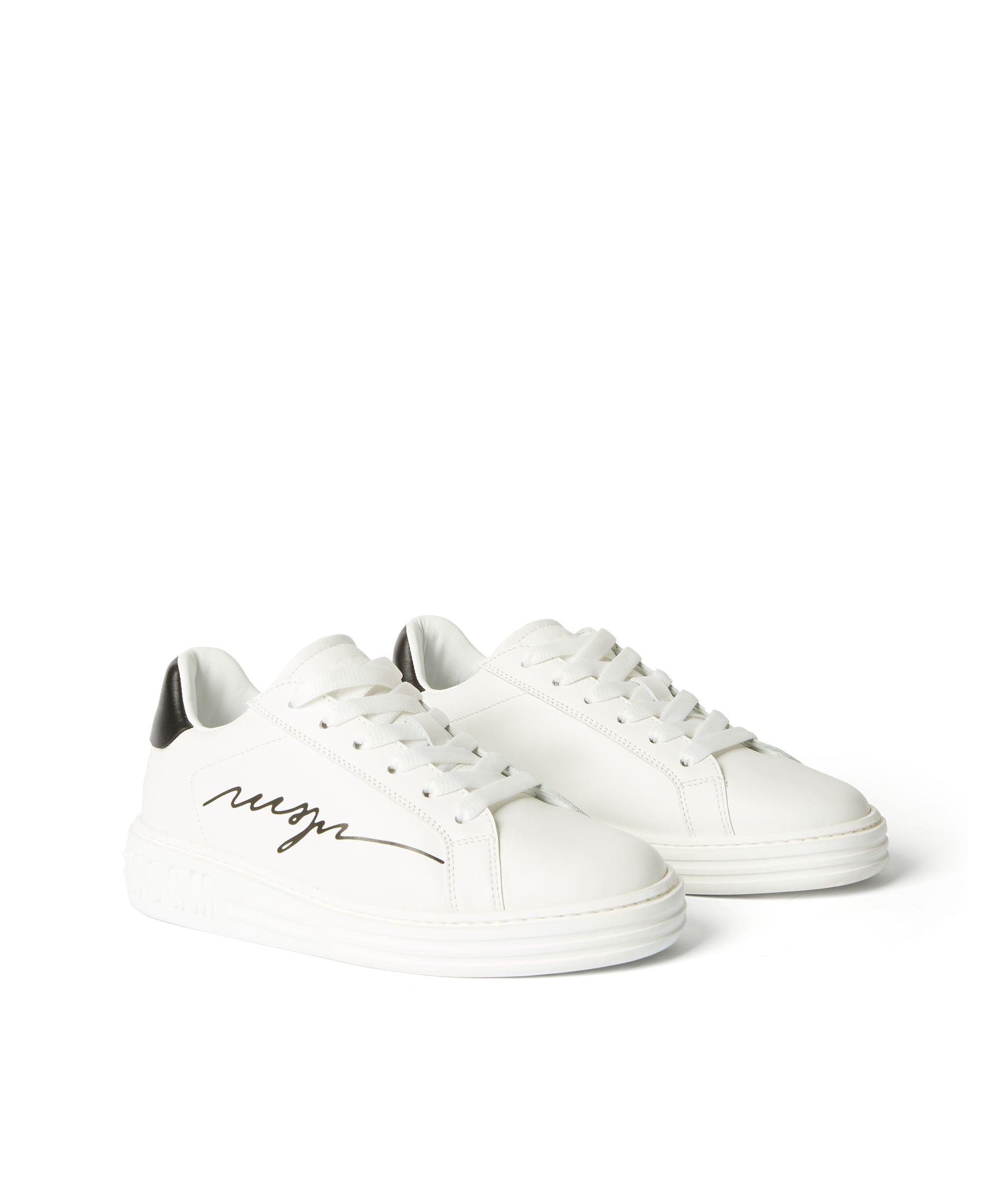 "Iconic" sneakers with cursive logo - 1