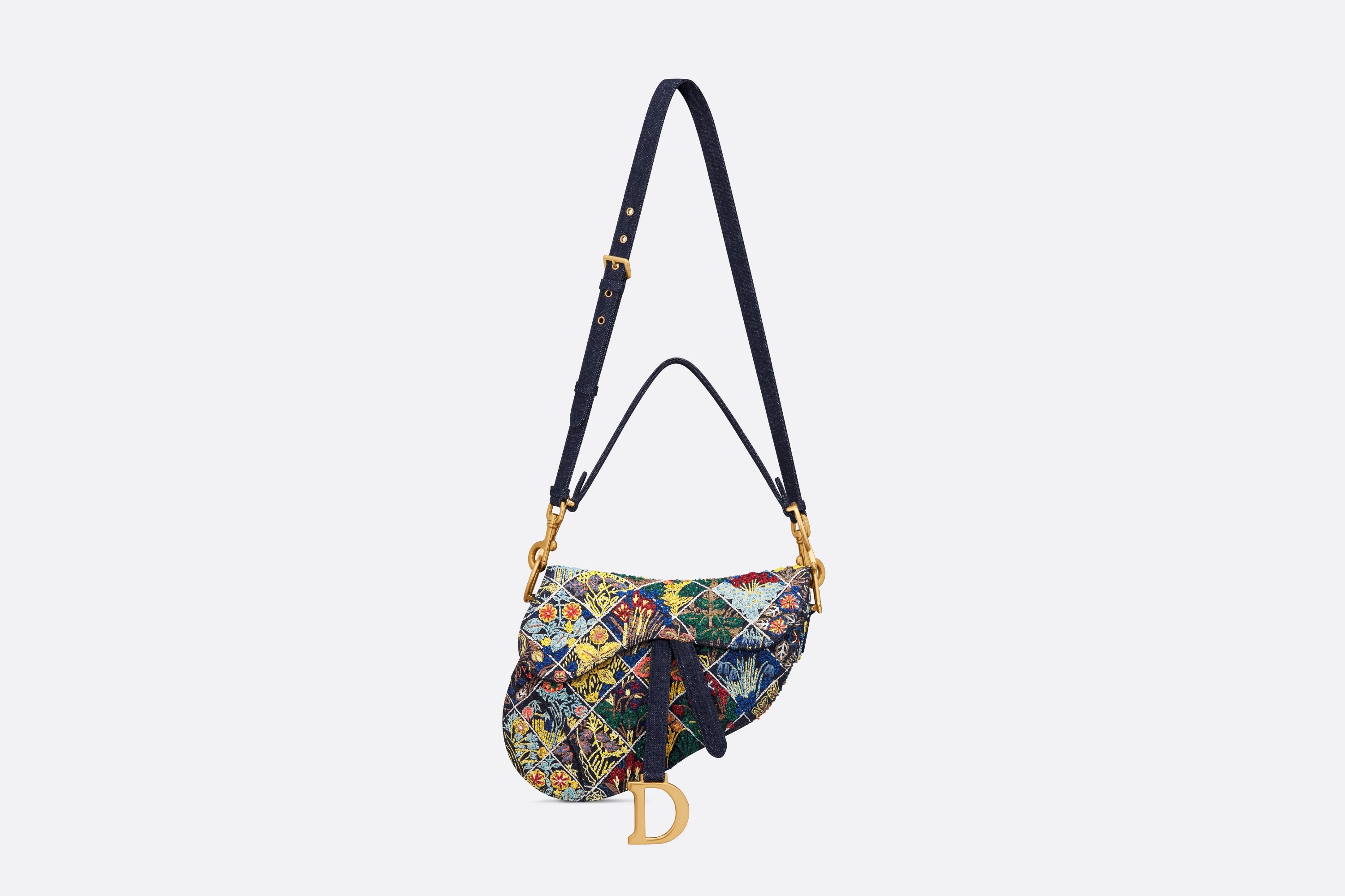 Saddle Bag with Strap - 6