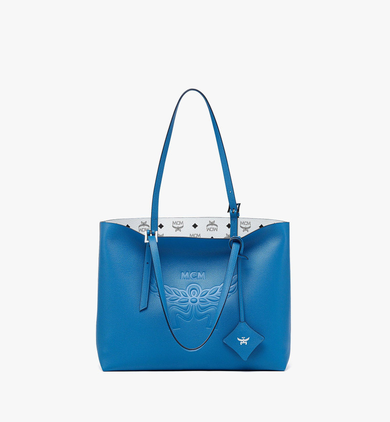 Himmel Shopper in Embossed Logo Leather 1