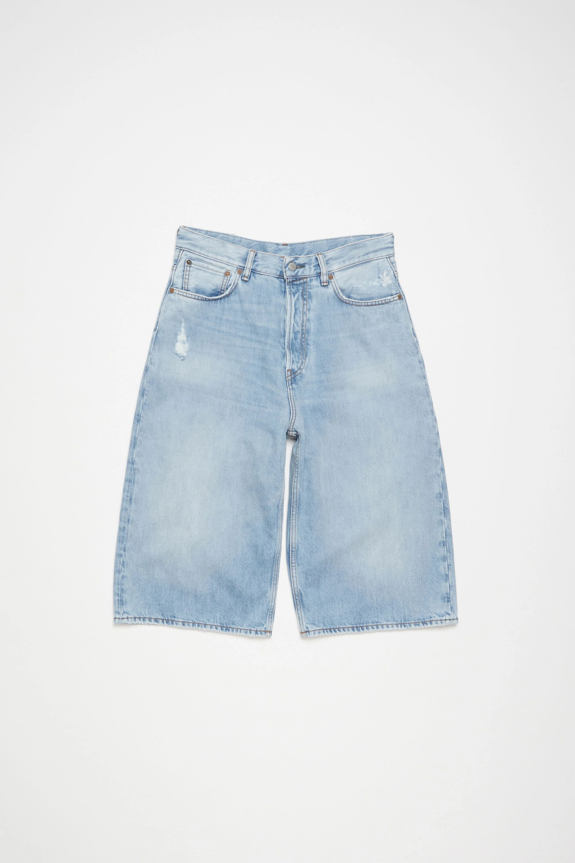 Denim shorts - Loose fit - Light blue - 6