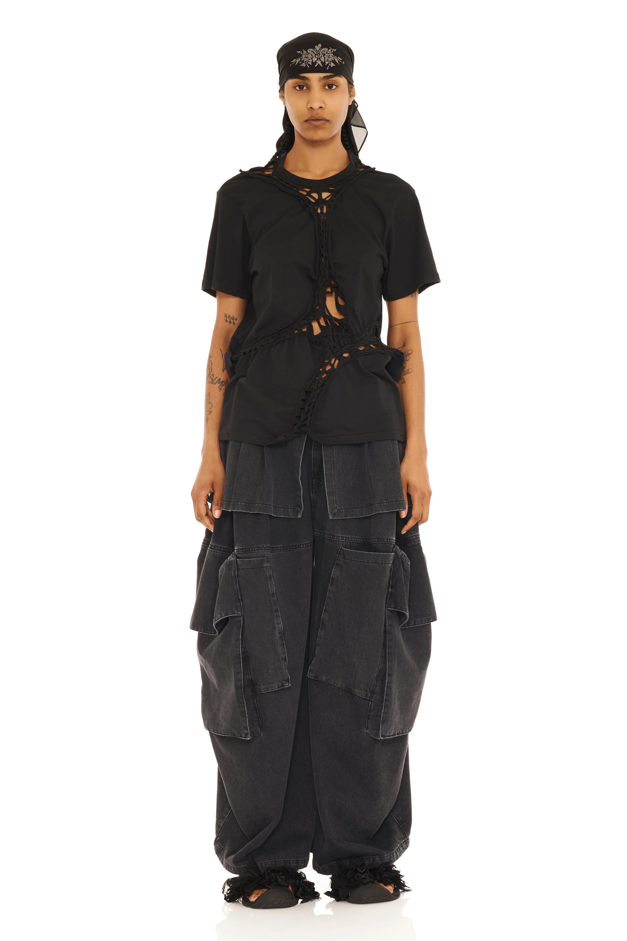 BLACK MINI TOSH TEE - 1