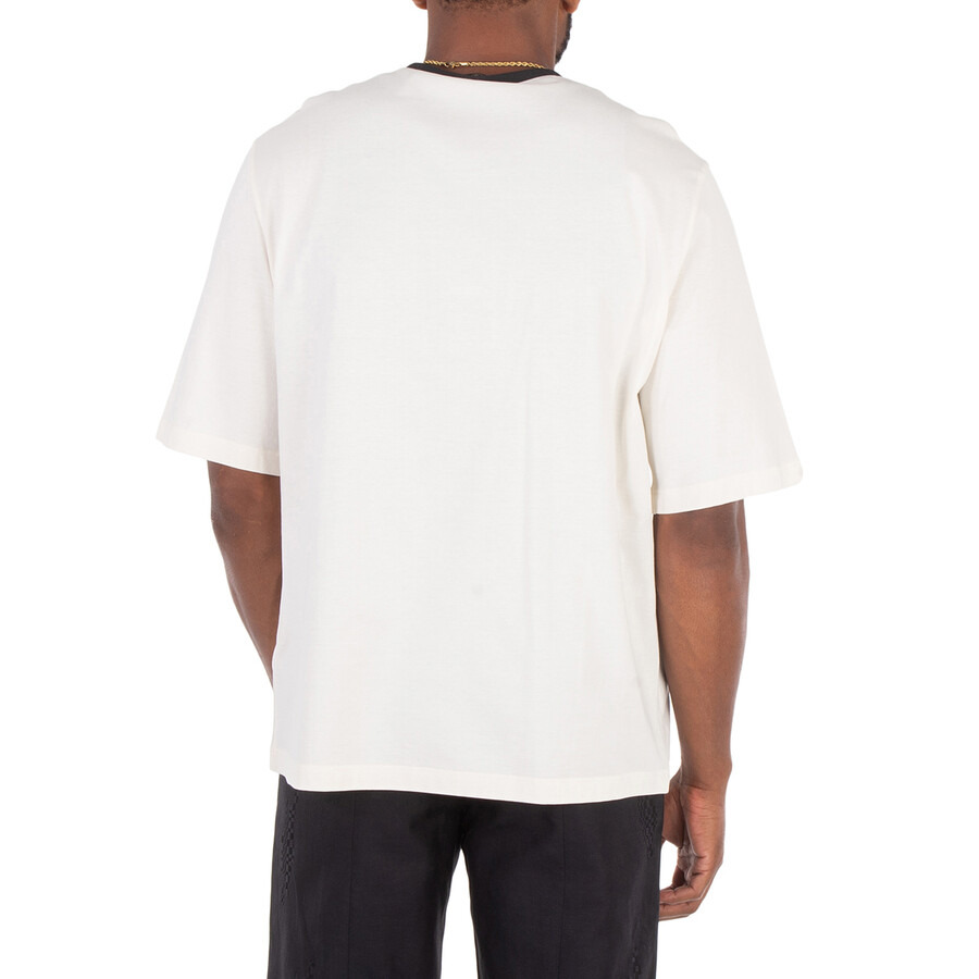 Fendi FF Motif Print Short Sleeve Cotton T-Shirt - 3