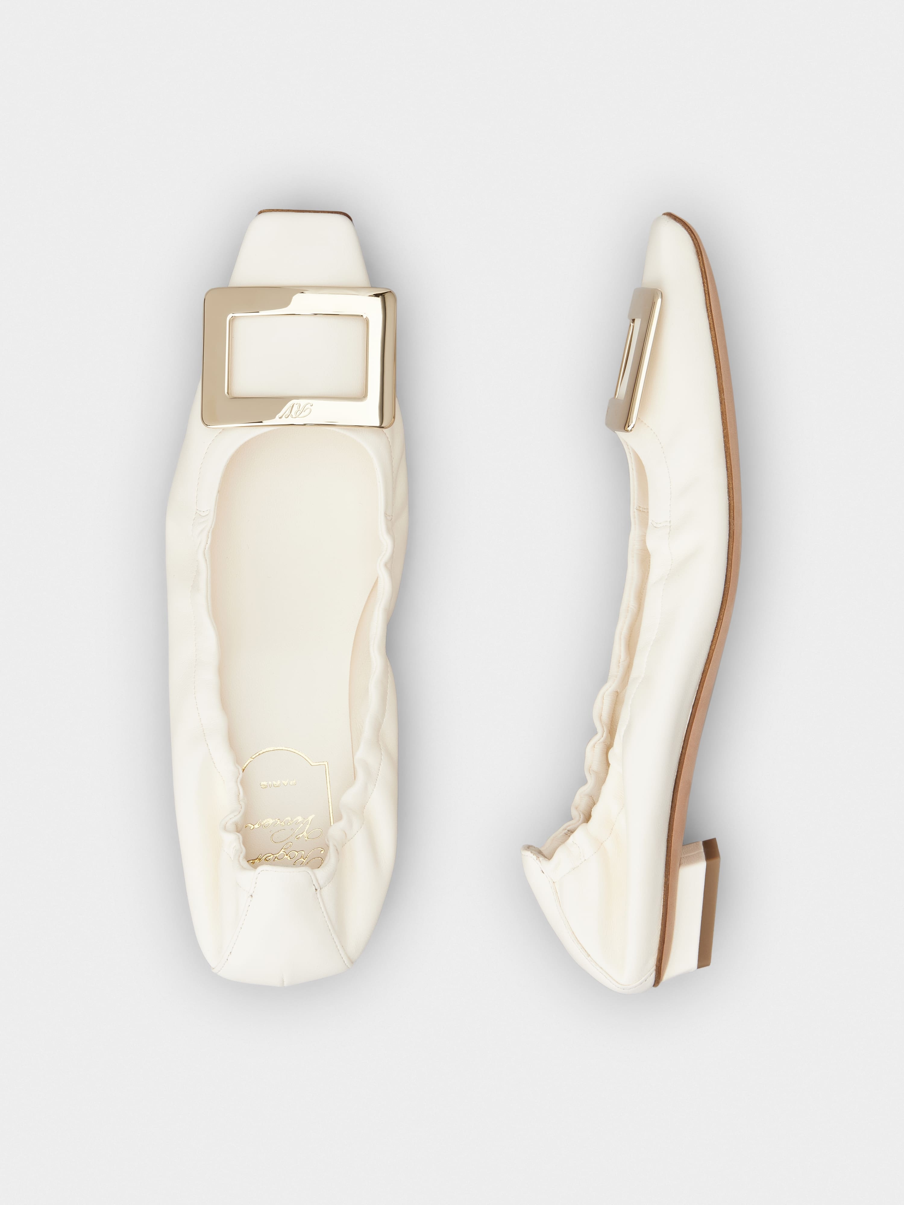 Belle Vivier Ballerinas in leather - 4