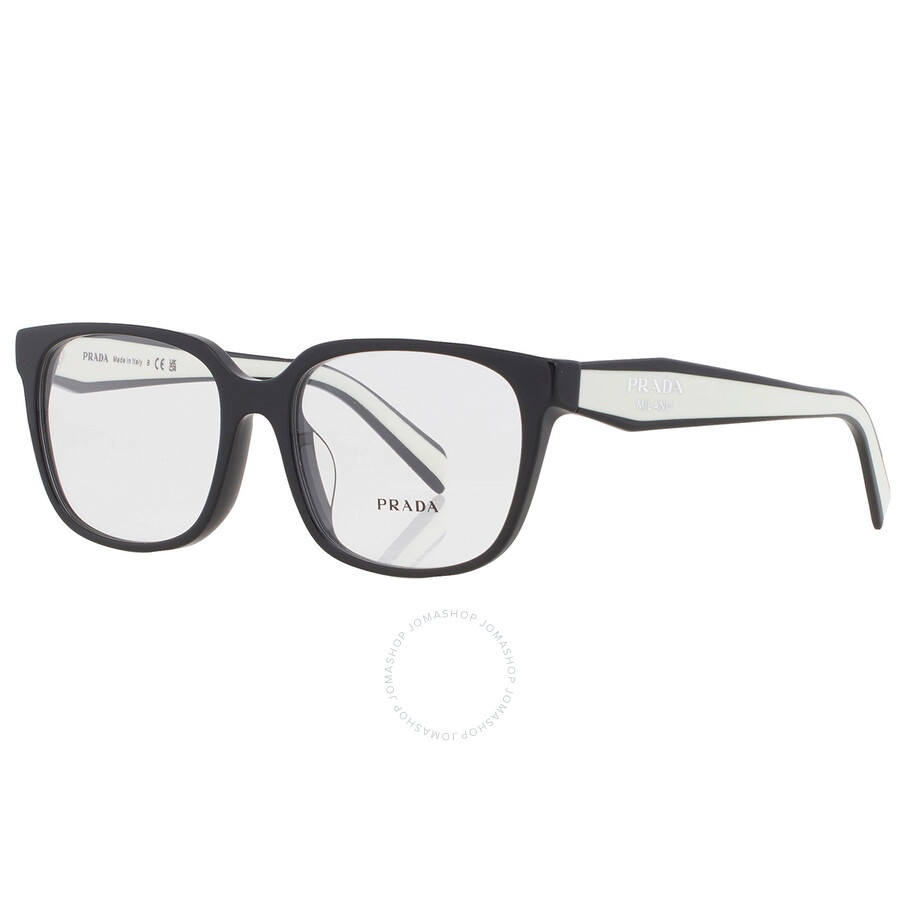 Prada Demo Rectangular Ladies Eyeglasses PR 17ZVF 1AB1O1 55 - 3