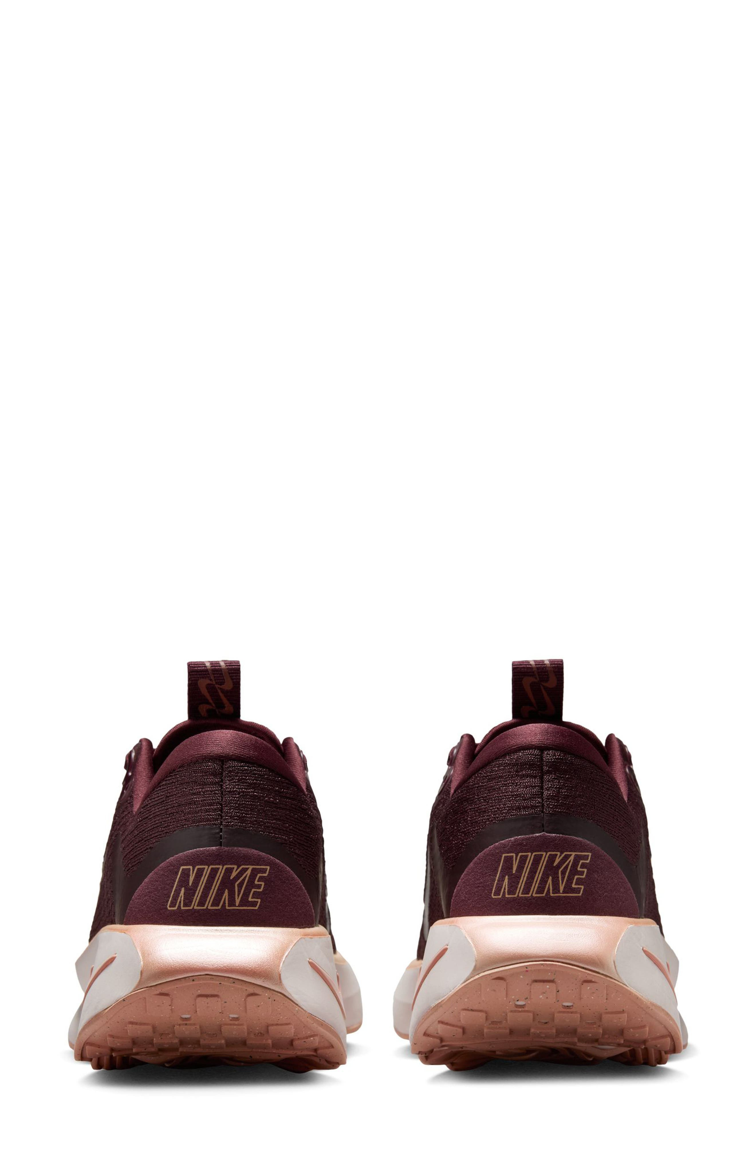 Nike Motiva Road Runner Walking Shoe in Burgundy Crush/Red Sepia at Nordstrom - 5