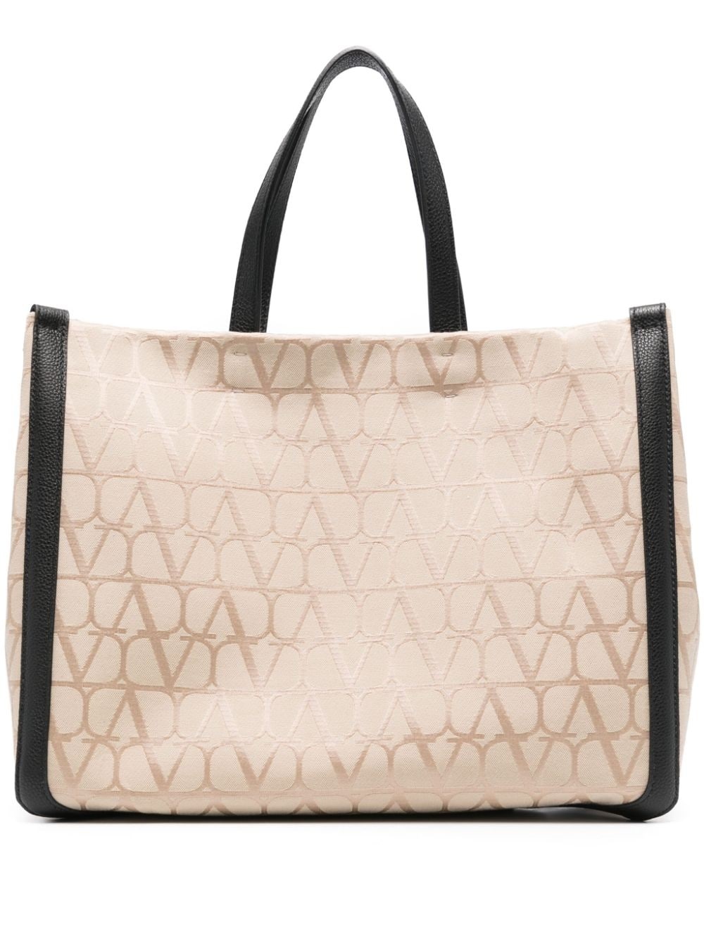 VLogo-print tote bag - 1