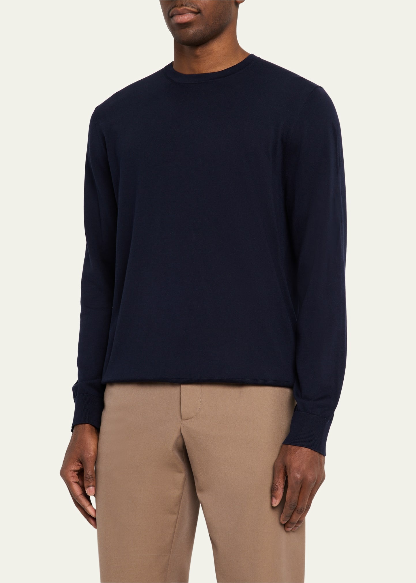 Men's Cotton Crewneck Sweater - 4
