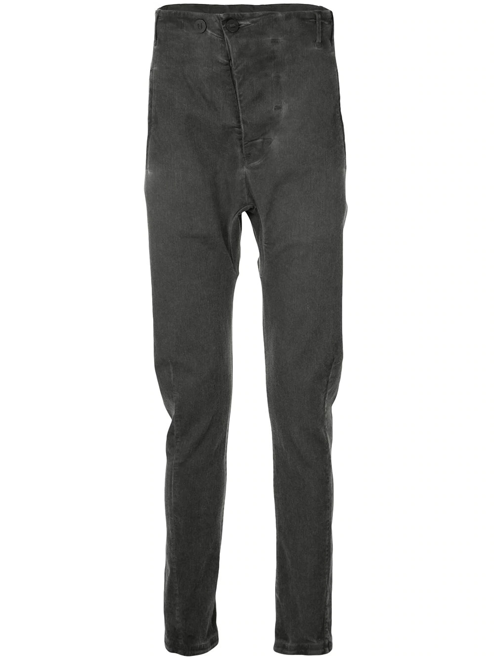 high-waist tapered trousers - 1