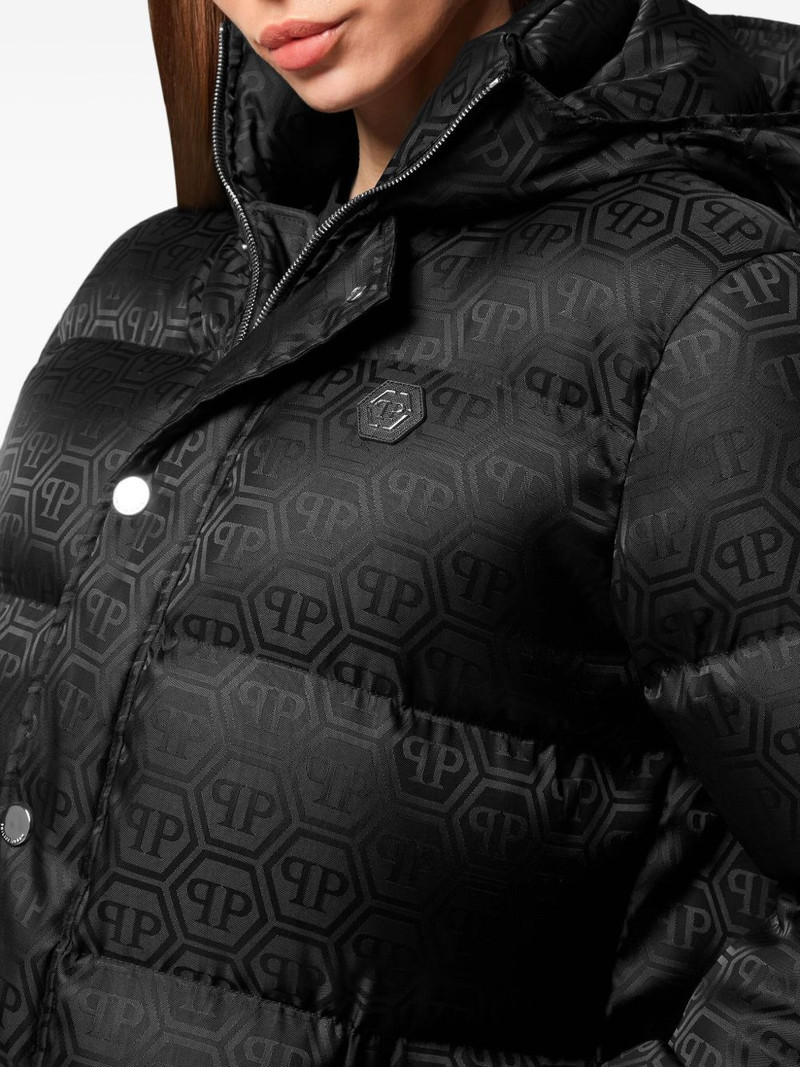 monogram coat 4
