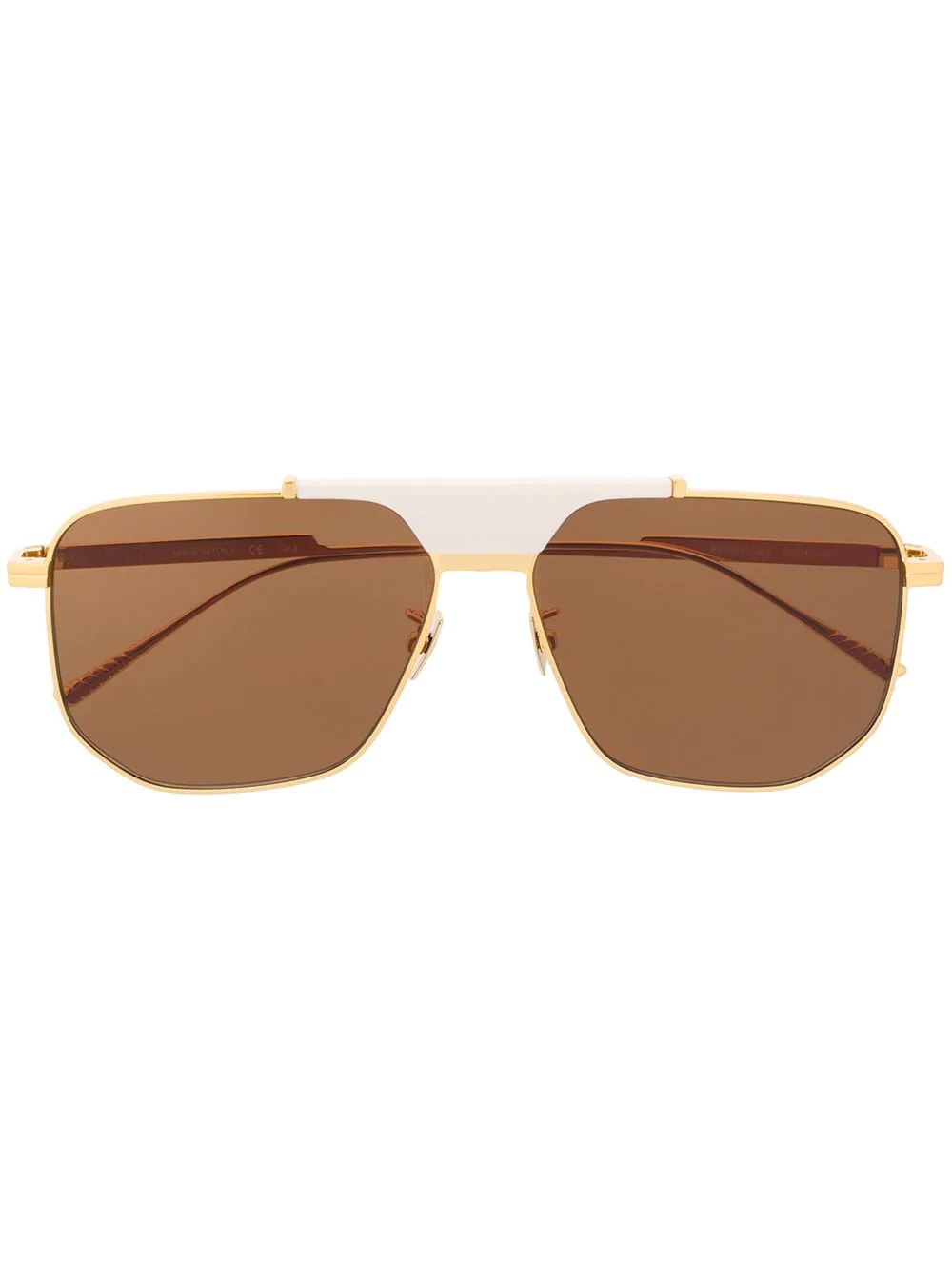 BV1036S hexagonal-frame sunglasses - 1