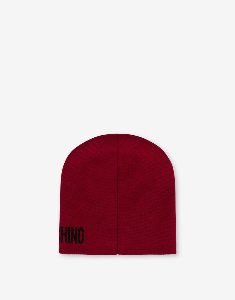Moschino LOVELY TEDDY BEAR KNIT HAT outlook