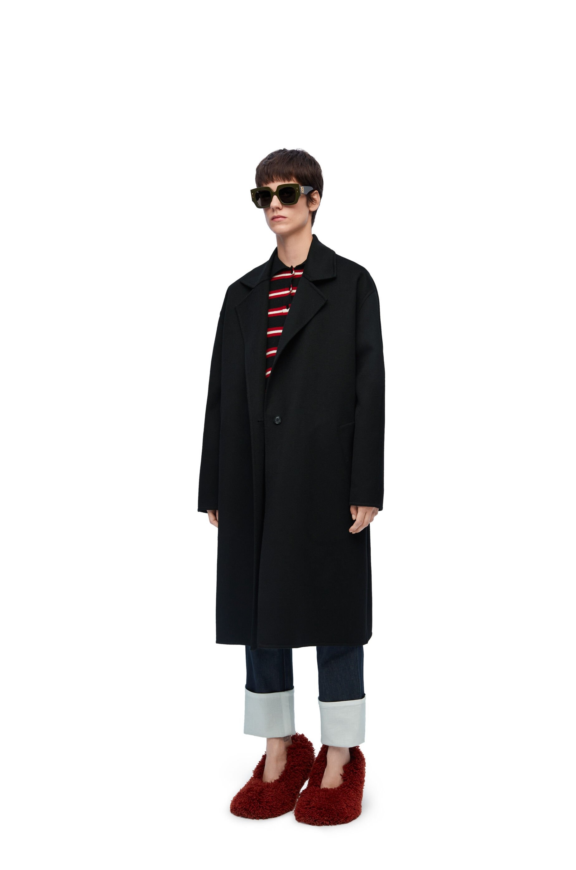 Coat in wool and cashmere - 2