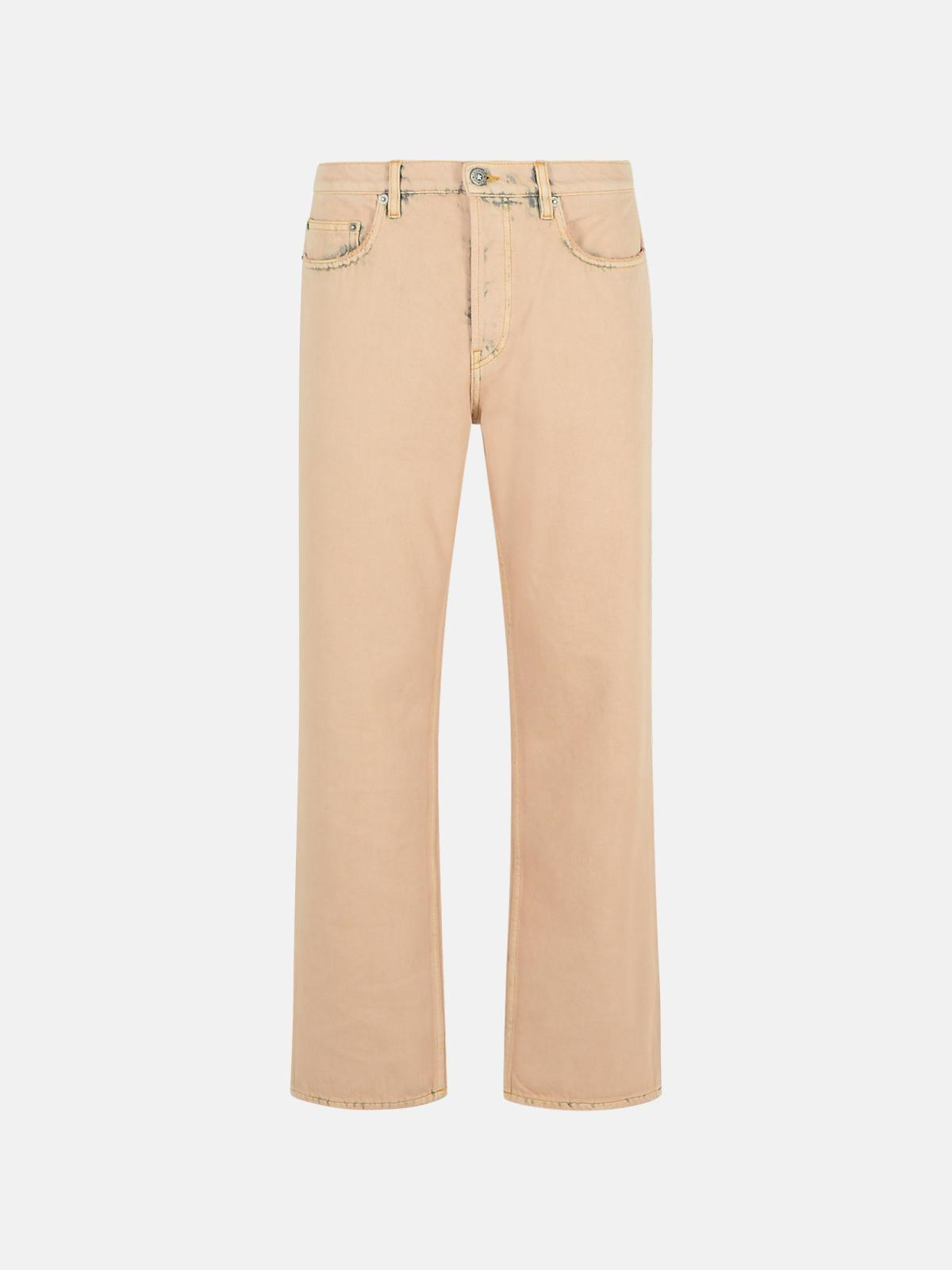 'SKATE' PINK COTTON PANTS - 1