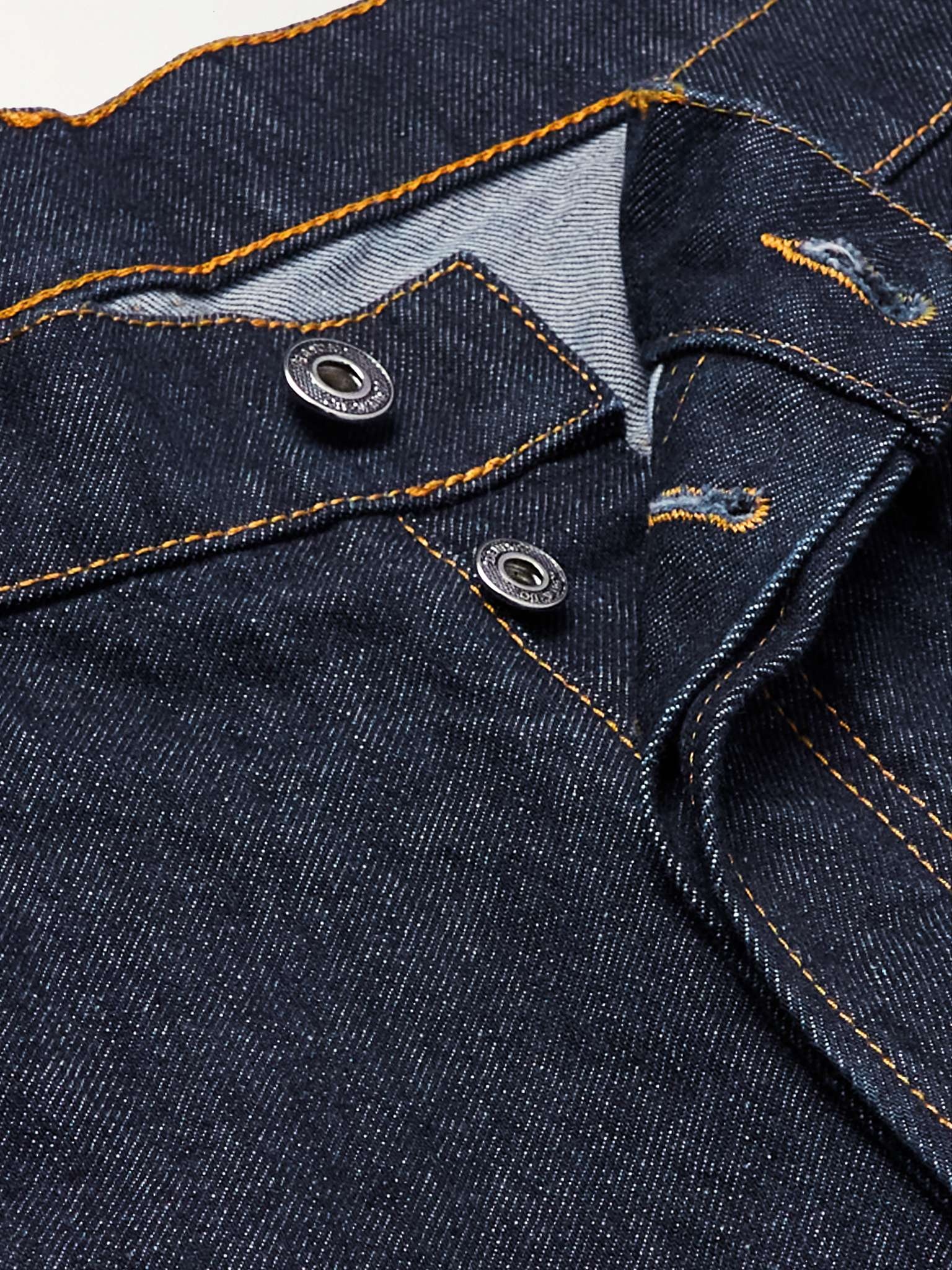 Straight-Leg Logo-Embroidered Jeans - 3