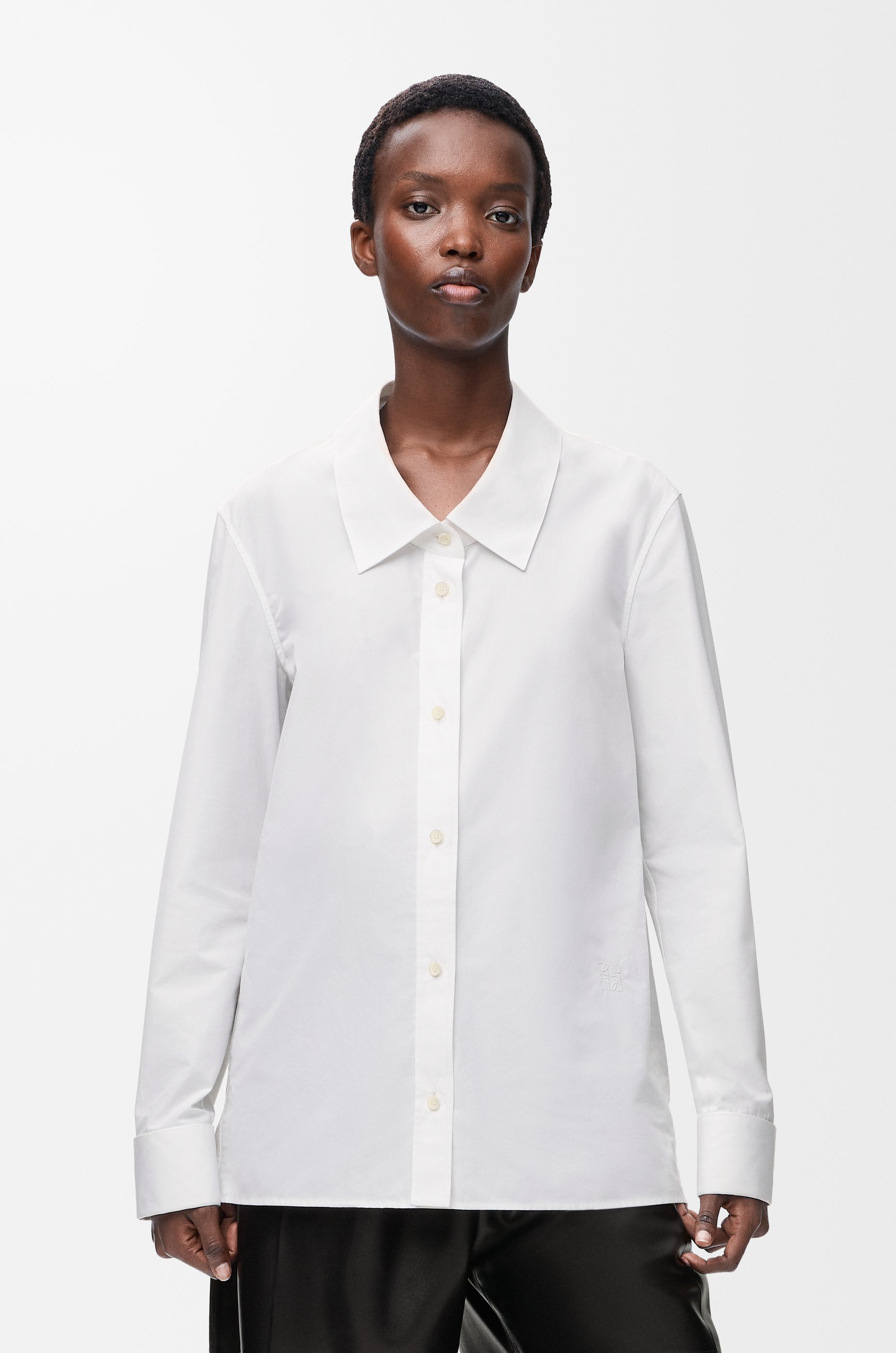 Embellished shirt in cotton - 3