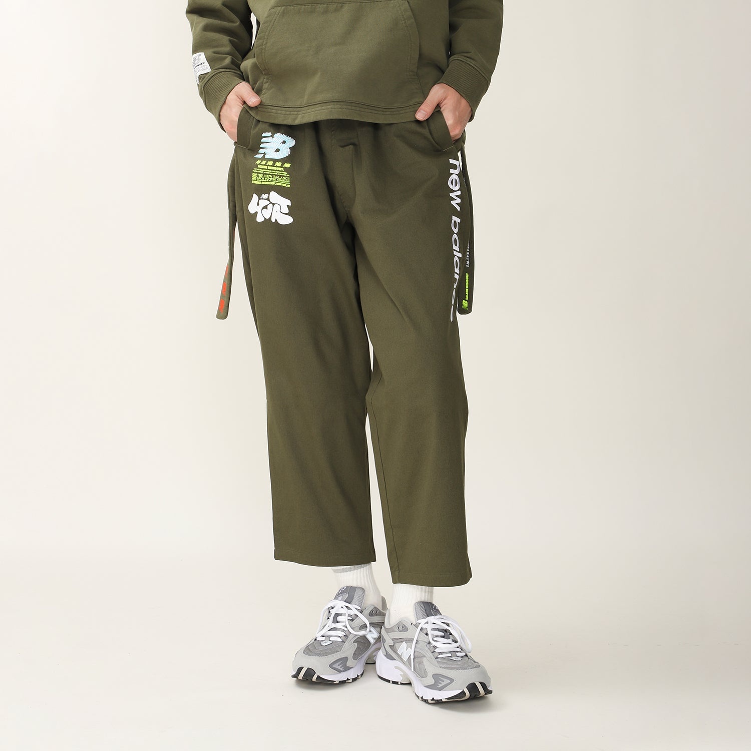 New Balance x Salehe Yurt Pants 'Oak Leaf Green' MP11563-OLG - 7