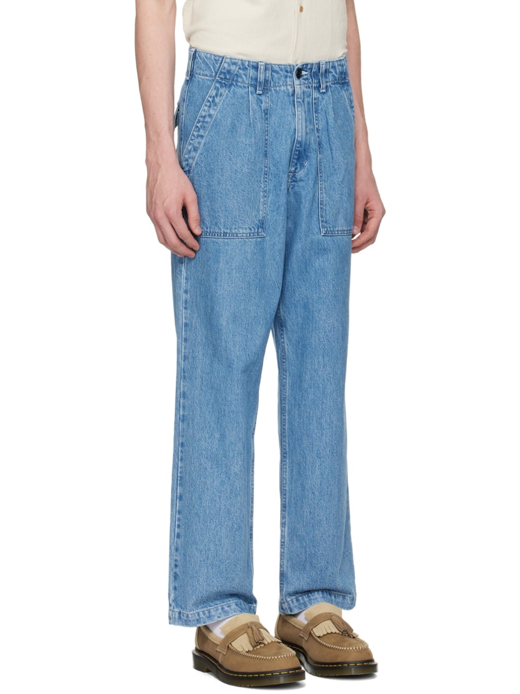 Indigo Fatigue Jeans - 2