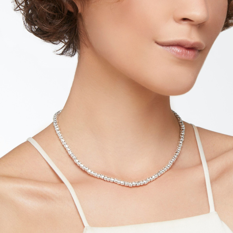 DoDo SILVER GRANELLI NECKLACE outlook