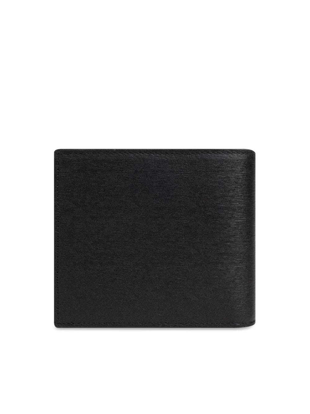 logo-stamp leather wallet - 3