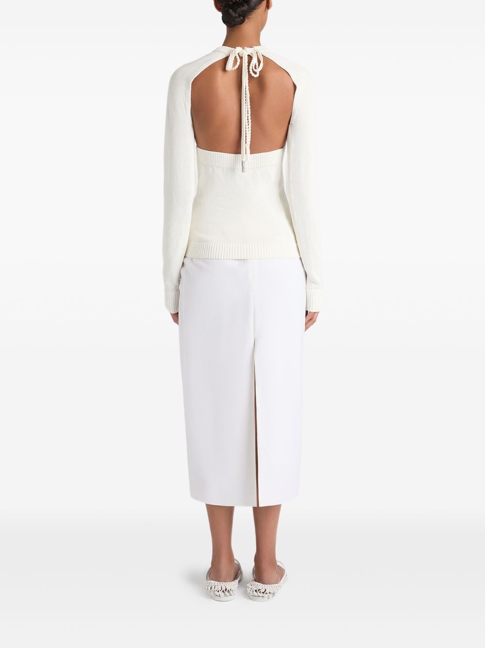 cut-out jumper - 3