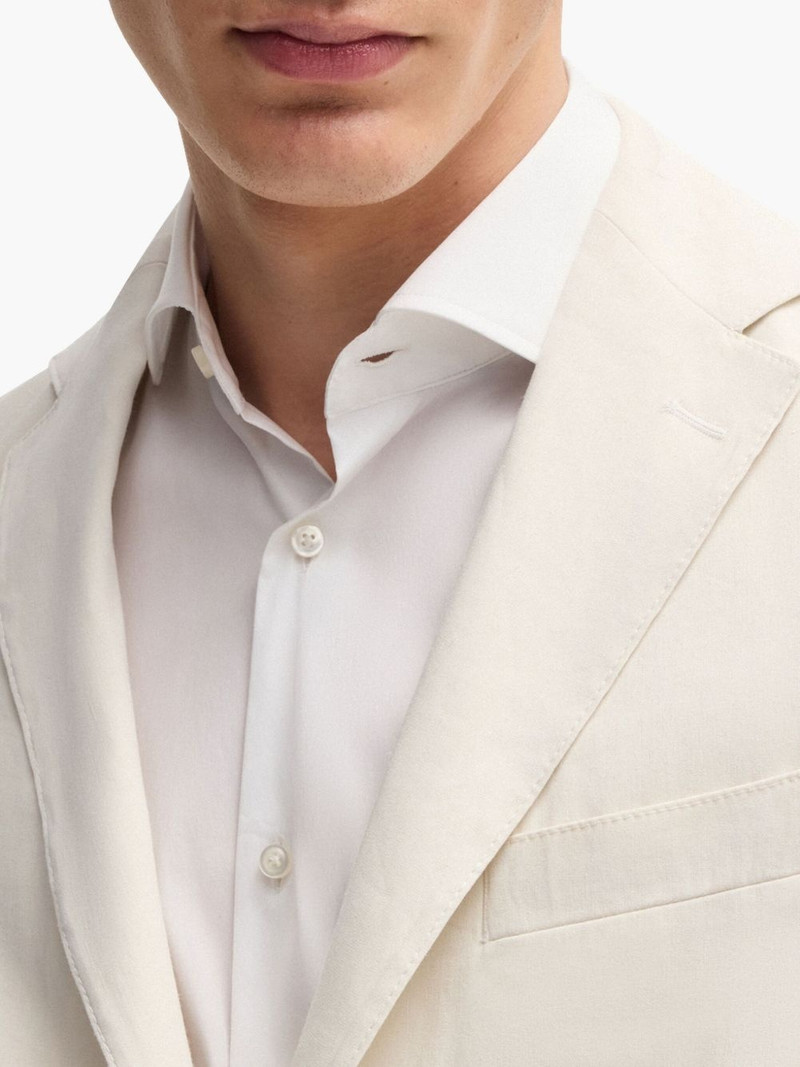 linen-blend blazer 5