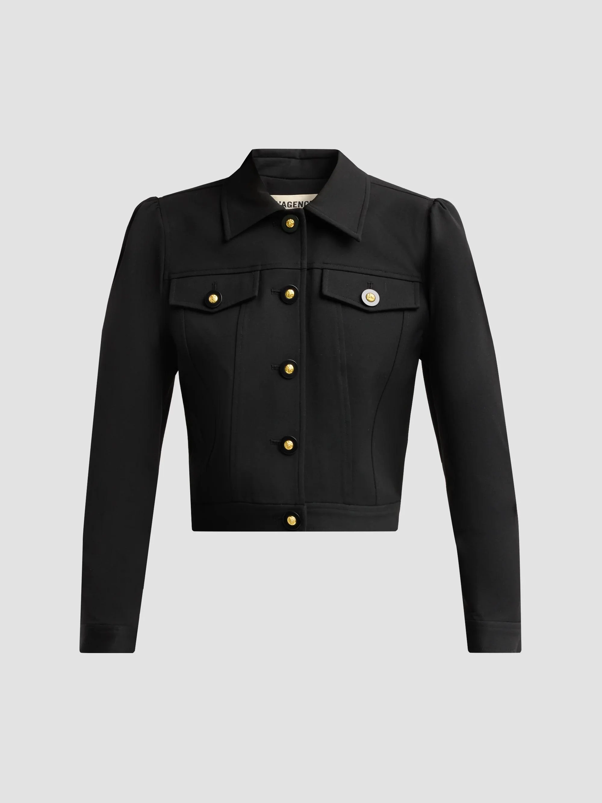 Women's Kasey Crop Jacket - Black - 1